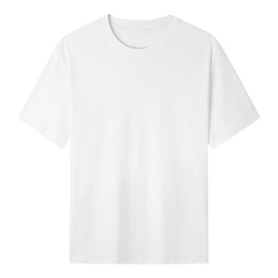 白小T防沾水易打理纯棉微阔短袖