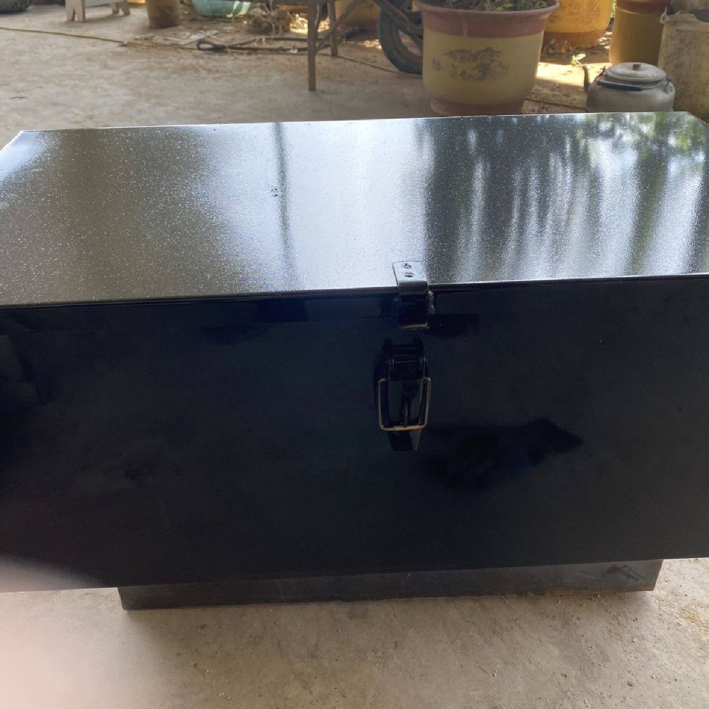 铁工具箱储物箱收纳箱大铁盒子耐用铁皮箱叉车铁工具箱加厚