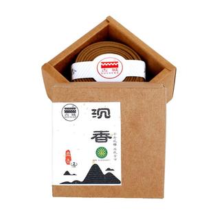 古城香业天然檀香盘香沉香线香艾草香熏红柏香薰室内持久家用