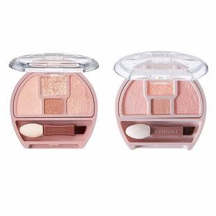 【保税】小猴子推荐03奶茶色日本井田卧蚕四色眼影盘修饰眼部眼影