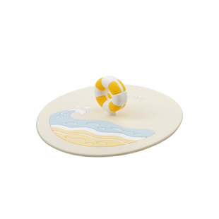 树可海洋公园硅胶杯盖通用万能马克杯水杯茶杯单卖防尘盖子杯子盖