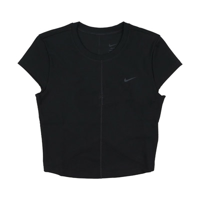 酷动城Nike One Fitted女子速干短款弹力训练运动短袖T恤FV7875