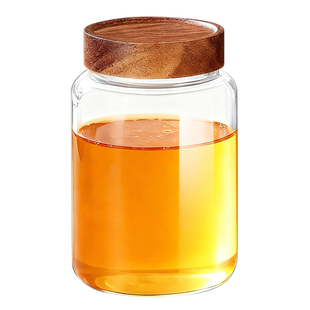 蜂蜜专用罐玻璃瓶密封罐装蜂蜜分装瓶一斤装食品级果酱罐子储存罐