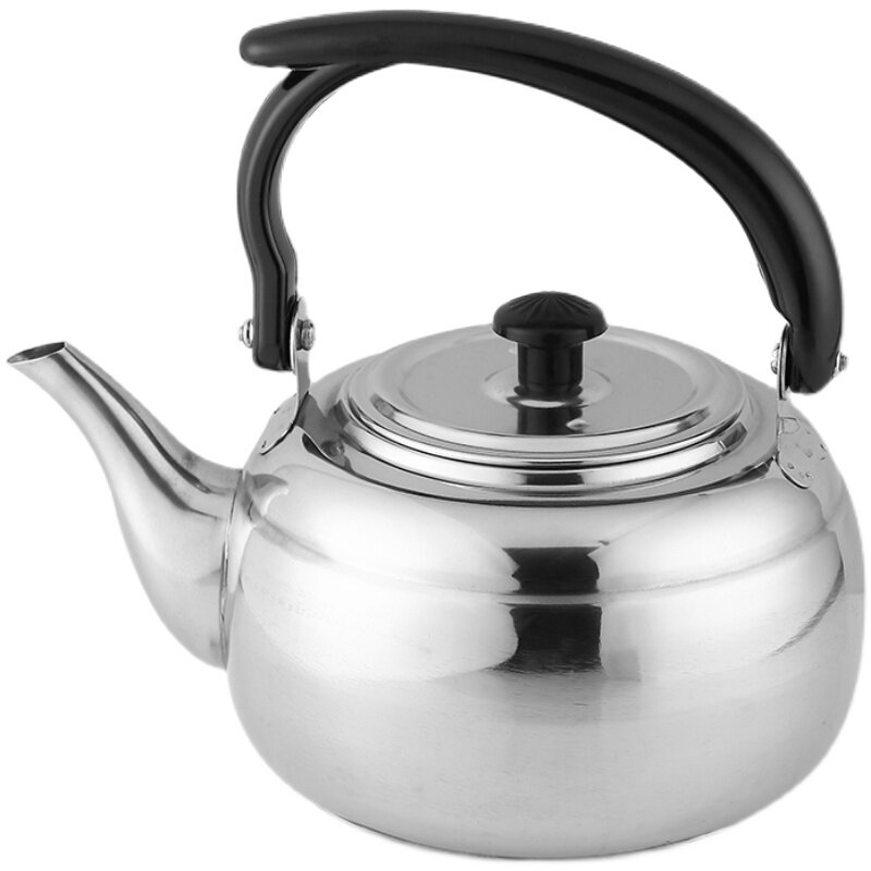 加厚不锈钢茶壶饭店古典泡茶壶电磁炉煮水壶商用平底茶水壶专用