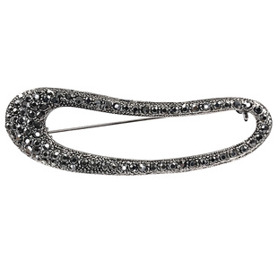 高档开衫披肩扣大别针 女士固定衣服的毛衣胸针百搭胸花配饰3238