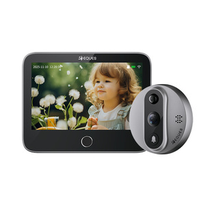 移康智能猫眼摄像头入户门高清对讲防盗带显示屏无线可视电子门铃