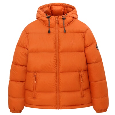 诺思山白鸭绒加厚防风男女泡芙服