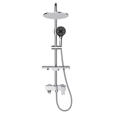 全铜挂墙式花洒套装四出水