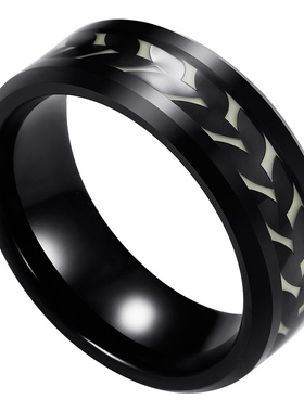 GDE钨金戒指男日韩高级感小众