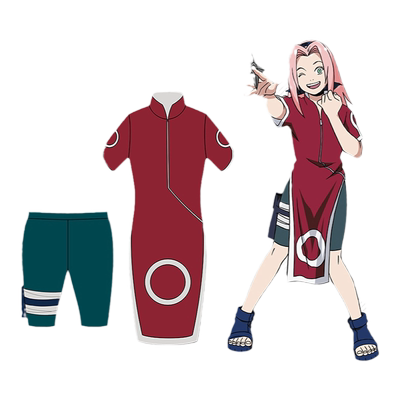 火影忍者春野樱小樱套装