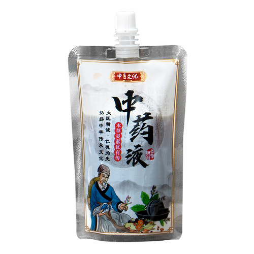 中药液包装袋中药煎药袋可加热食品级分装袋豆浆酸梅汤吸嘴打包袋