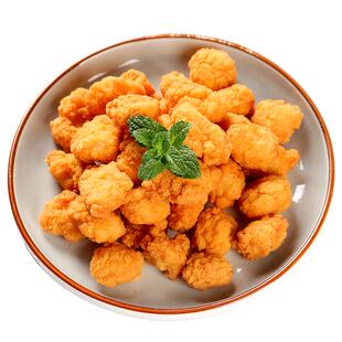 泽众清真鸡米花盐酥鸡冷冻鸡胸肉商用空气炸锅食材油炸小吃炸鸡块