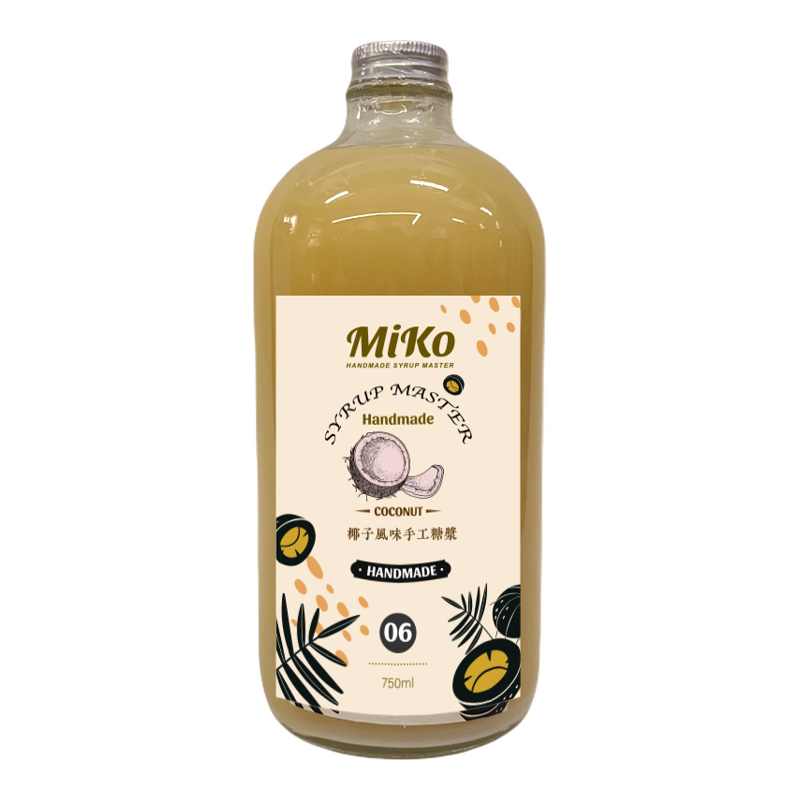 Miko椰子风味糖浆咖啡鸡尾酒调酒糖浆咖啡糖浆含蜂蜜