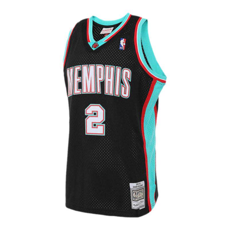 灰熊队威廉姆斯01-02赛季NBA官方MN复刻2号球衣SW球迷版