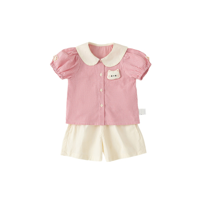女童夏装女宝宝套装女孩夏季衣服