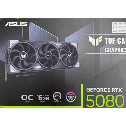 全新未封华硕TUF GAMING RTX 5080 OC议价