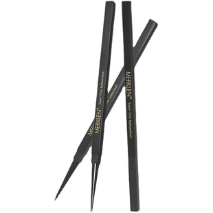 MERKLEN麦尔卡伦眉笔女神风范柔芯极细眉笔双头奶奶灰色眉笔棕色