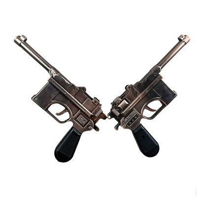 全金属塑料毛瑟驳壳手枪模型