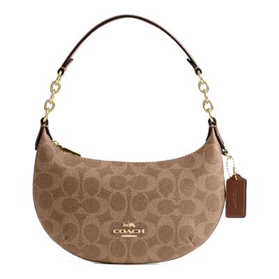 COACH/蔻驰Payton 22品牌徽标女士时尚复古百搭单肩手提包CEL06