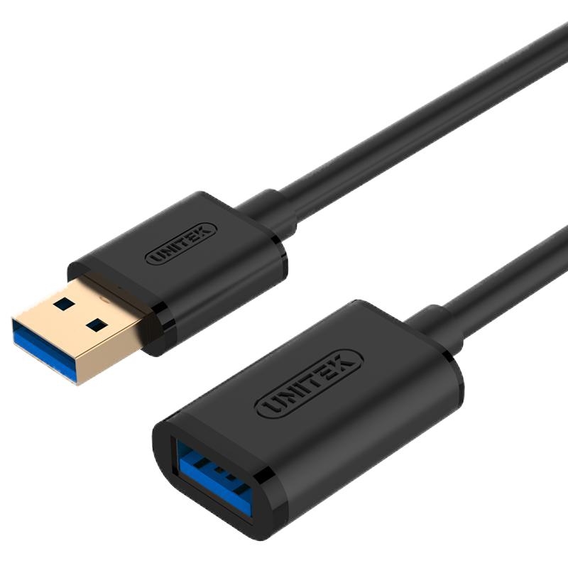 优越者usb3.0延长线公对母1/2/3/5/10米充电高速数据线转接头手打印机电脑连接键盘u盘鼠标接口延长加长线