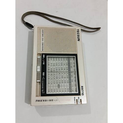 TECSUN R9710 德生 收音机 白色款成色好，功能正常