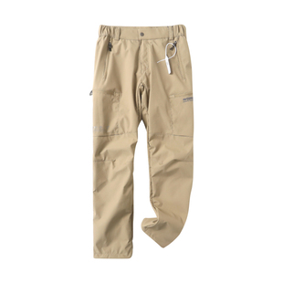 硬核户外！3D立裁防风防水加绒加厚保暖秋冬男士滑雪冲锋裤休闲裤