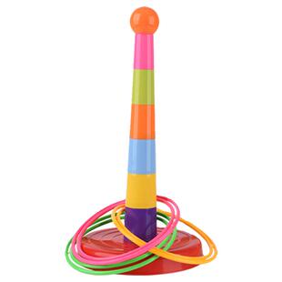 儿童投掷套圈圈玩具亲子互动户外益智套环幼儿园地摊训练大脑锻炼