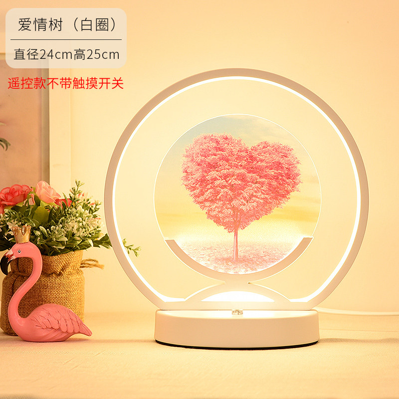 新中式台灯卧室床头灯高级感浪漫新款结婚主卧床头柜台灯S复古u.