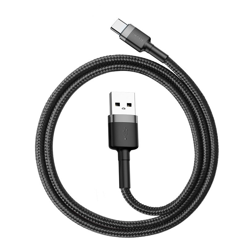 倍思Typec数据线短0.5米充电线3A
