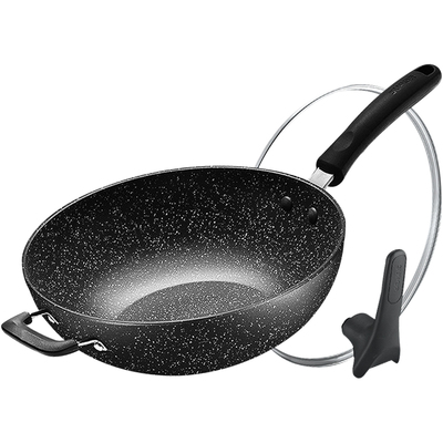 苏泊尔不粘锅麦饭石具燃气通用