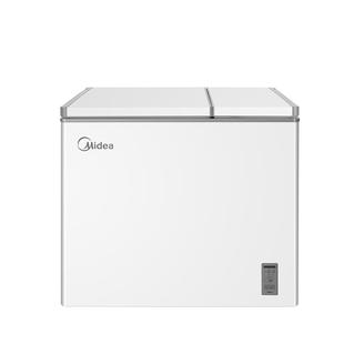 美的210升冰柜双温小型家用保鲜冷柜冷藏冷冻两用大容量商用冰箱