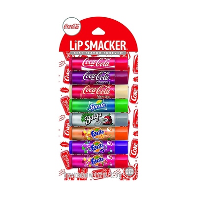美亚海淘 Lip Smacker雪碧芬达可乐咖啡奶茶巧克力漫威唇膏满3送1