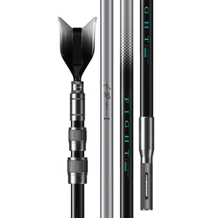 汉鼎飞越支架轻硬高碳伸缩鱼竿架碳素炮台支架后挂钓鱼鱼竿支架