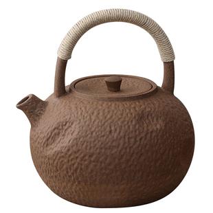 砚峰山房粗陶壶承陶瓷盘茶壶垫家用煮茶壶防烫隔热垫日式茶承壶托