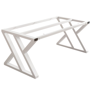 桌腿支架定制铁艺钢架茶几承重底座书桌餐桌办公桌子腿桌脚支撑架