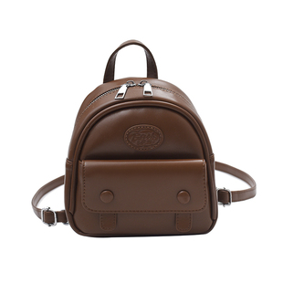 复古时尚百搭双肩包包女2025新款秋冬高级感简约小众设计迷你包包