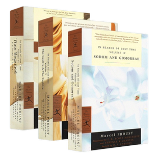 英文原版 In Search of Lost Time 追忆似水年华 卷4-6册 经典文学小说 Marcel Proust马塞尔普鲁斯特 英文版 进口英语原版书籍
