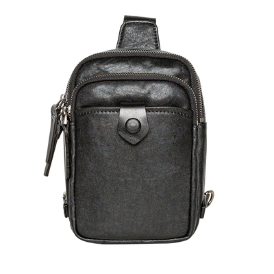 后步斜挎包休闲百搭真皮单肩包男