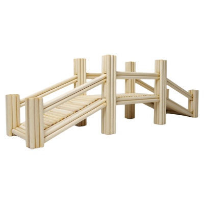 桥梁模型成品书桌摆件材料