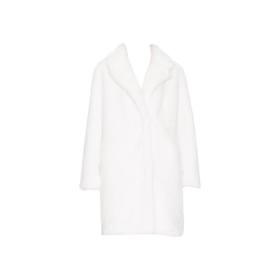 MORE TO COME ELAINE环保皮草寒冬保暖外套老钱风REVOLVE小众新款