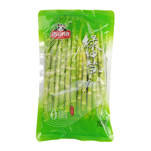 吉食道云南高山野生绿细笋尖500g*8袋清水袋装嫩竹笋新鲜整箱批发