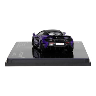 LCD原厂 1:43 迈凯伦McLaren 600lt 剪刀门 合金全开仿真汽车模型