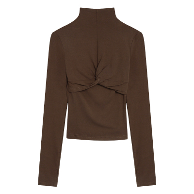 高领打底衫时尚高级感T恤