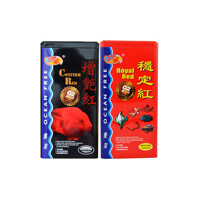 千湖傲深饲料曾艳红稳定红血鹦鹉
