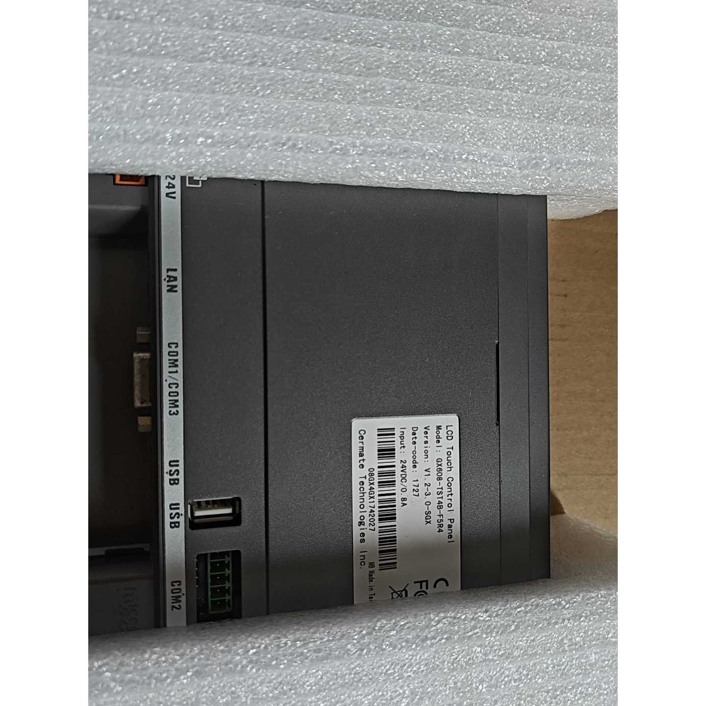 议价库存台湾屏通GX608-TST4B-F5R4触摸屏未使用