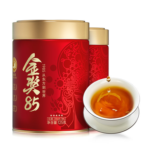 川红官方特级金奖85工夫红茶经典浓香型橘糖香口粮茶叶自己喝250g