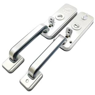 万嘉防盗门锁老式按压门锁罗普斯金大门锁不锈钢门铝合金门锁把手