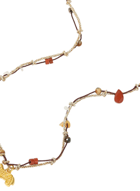 DODOGOGO复古编织木马项链