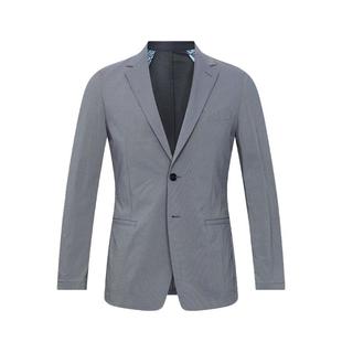 【新自然系列】迪柯尼时尚微皱便西新款男士轻薄抗皱西服外套