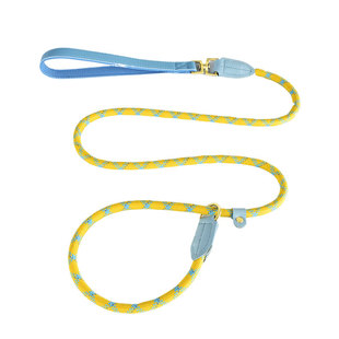 日本高端ALP狗狗P绳中型犬反光一体式遛狗项圈牵引狗绳防爆冲